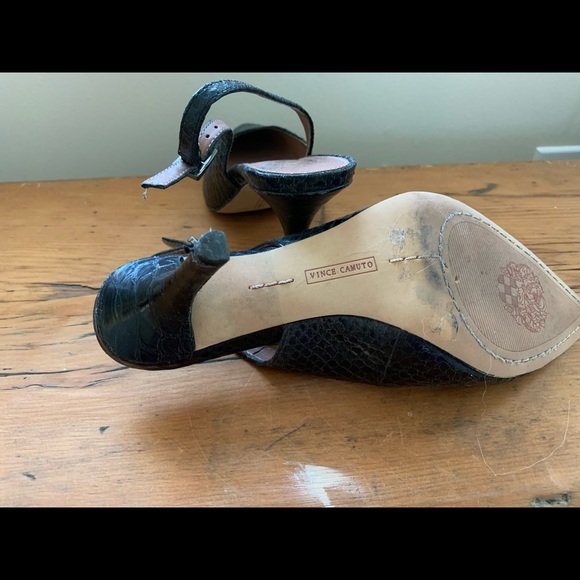 Vice Camuto kitten heel slingbacks - Picture 4 of 5